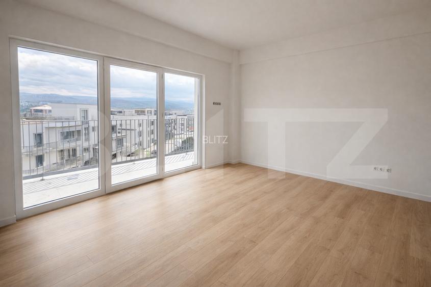 Apartament 3 camere, 63mp, finisat, zona Donath - 2