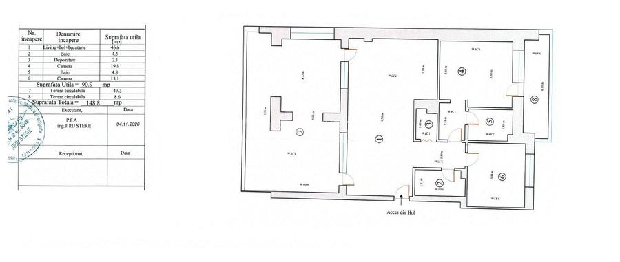 Apartament 3 cam cu vedere spectaculoasa catre mare/lac - 1