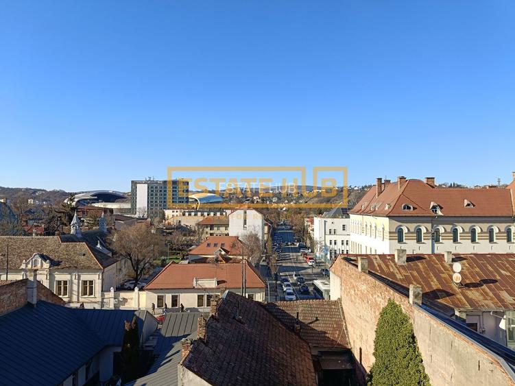 3 camere Clinicilor | terasa 30 mp| vedere spre Parcul Central | Comision 0% - 12