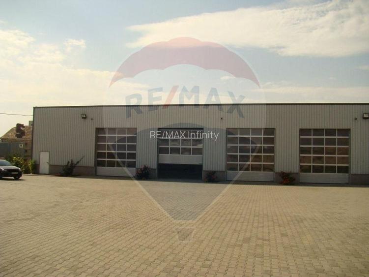 Locatie unica, hala cu zona administrativa, curte generoasa 4000mp - 2