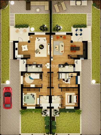 Duplex Premium pentru o familie pretentioasa. - 2