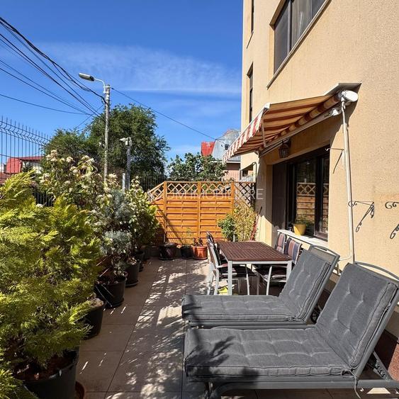 Apartament 3 camere mobilat, terasa, Bucurestii Noi, 0% comision - 2