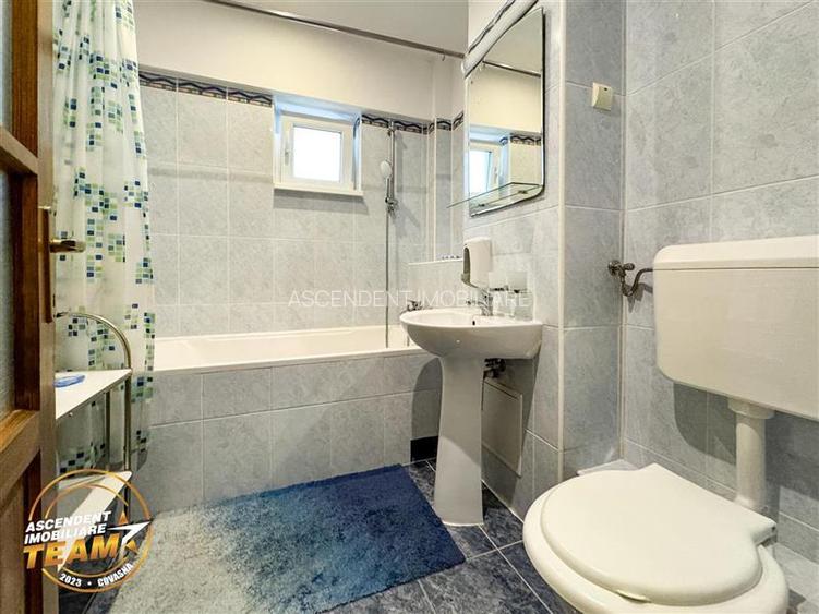 FILM!Decomandat,2bai,2balcoane,etaj1, parcare in curte,mobilat,Ultracentral,Sfan - 17