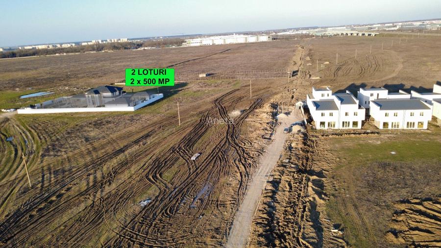 Teren Intravilan, Voluntari, Elisabeta Rizea, 1.000 mp, 2 loturi - 3