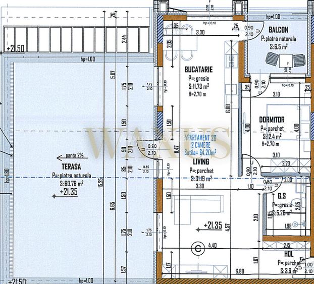 Penthouse-uri noi in ansamblu exclusivist, 2 I 3 camere, Marasti - 2