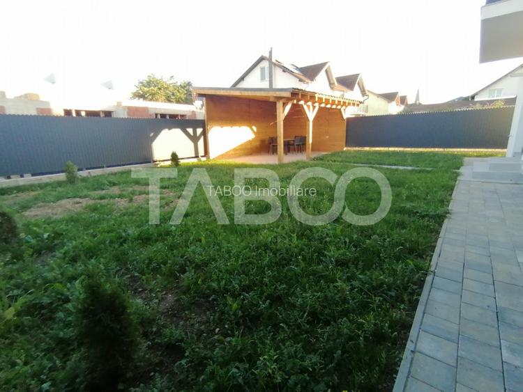 Casa moderna de inchiriat mobilata utilata cu garaj si curte Selimbar - 13