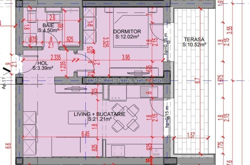 AP. 2CAM. CU LIVING OPEN SPACE / LOCUINTA SAU INVESTITIE. - 2