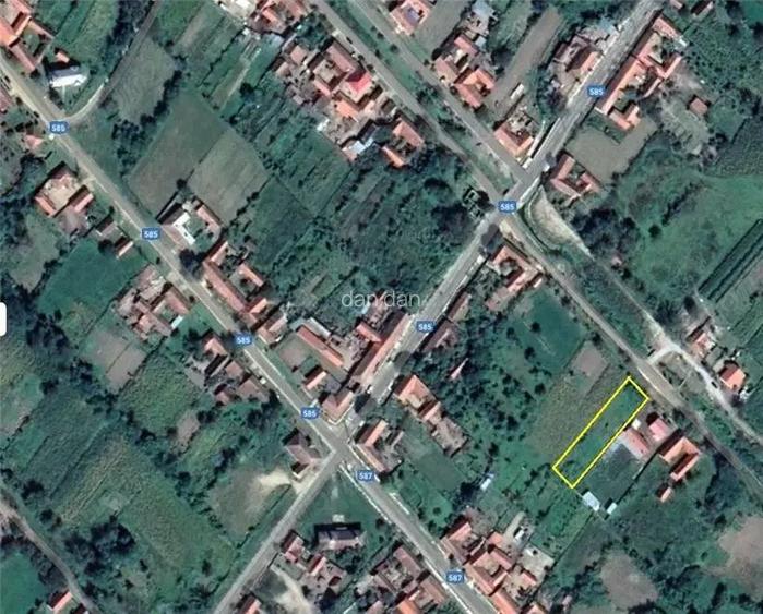 Vand teren intravilan, zona centrala, 989 mp, Sat Duleu, Comuna Farliug - 2
