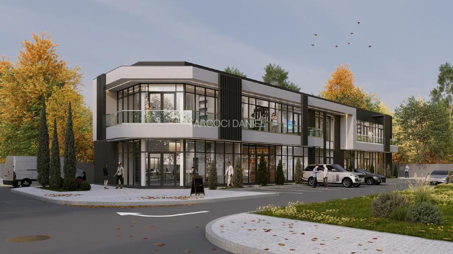 TEREN DE VÂNZARE – DUMBRĂVENI, ILFOV | 1.140 MP | PROIECT SPAȚII COMERCIALE - 5
