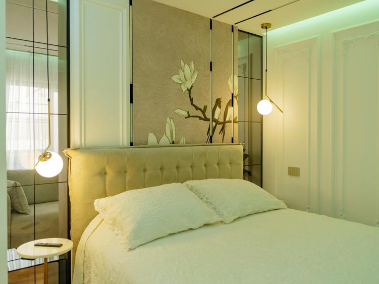 Decebal-3/4-renovata integral lux, mobilata + utilata modern, TV, 135000€