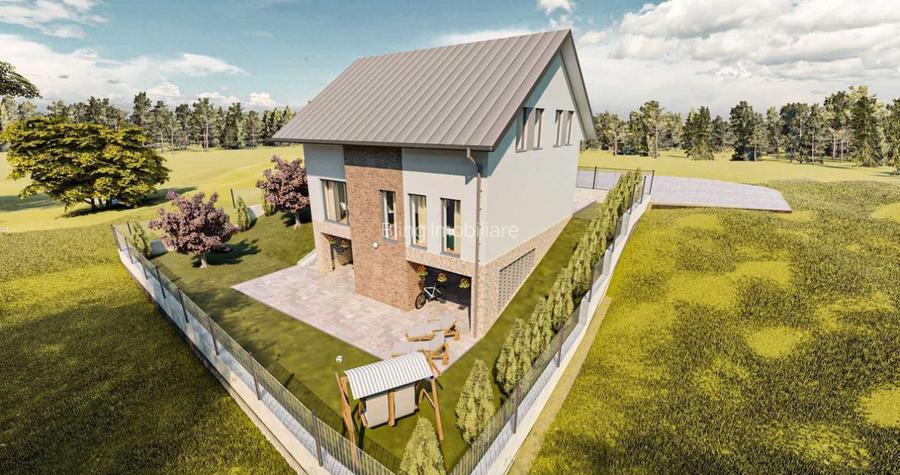 Casa Individuala 215mp utili si 500mp teren in Chinteni zona Profi - 5