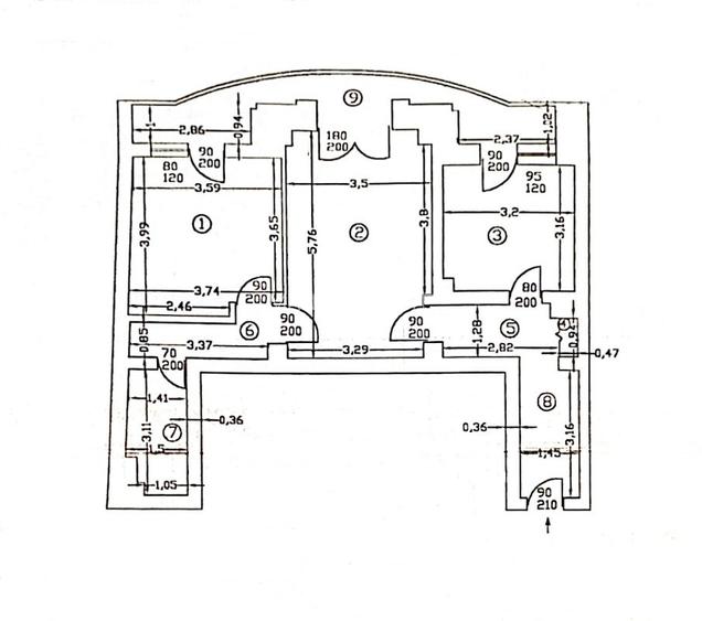De vanzare - Apartament spatios Piata Alba Iulia 5 - 9