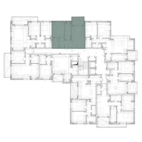 Apartament de 2 camere, 58mp Zona Andrei Muresanu - 2