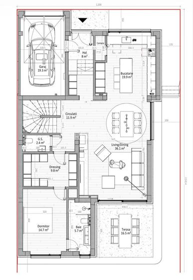 Vilă Duplex Premium cu Piscină și Garaj – Pipera | 2 locuri de parcare exterior - 29