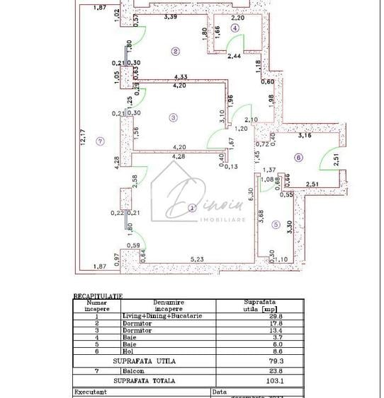 3 camere Cortina 126 Iancu Nicolae I UTILAT MOBILAT I COMISION 0% - 4