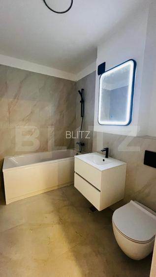 Apartament lux, 2 camere, 53 mp, terasa 9.57 mp, etaj 1, garaj, Eroilor - 5