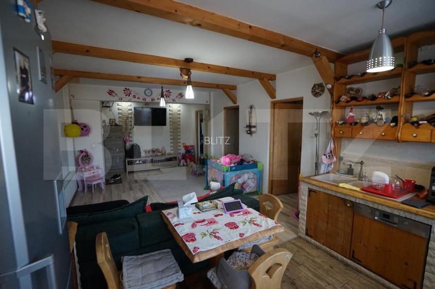 Apartament 3 camere, 56.41 mp, balcon cu view, la cheie, Baciu, Petrom - 3