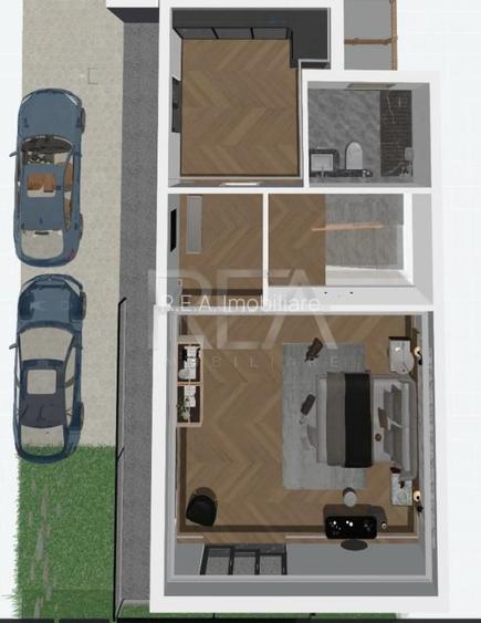 Vila duplex contemporana Bucurestii Noi - Straulesti - 5