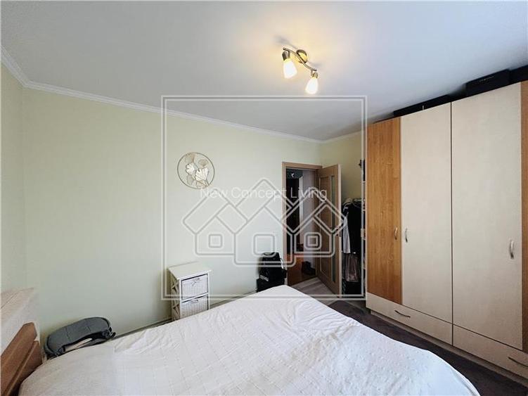 Apartament de vanzare in Sibiu-3 camere, balcon - Etaj 1/4 - Turnisor - 17