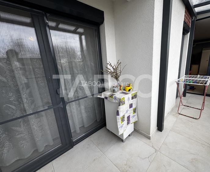 Apartament cu gradina 63 mp 3 camere 2 parcari si boxa Turnisor Sibiu - 7