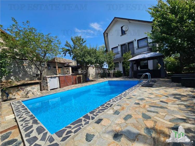 Vila superba, cu piscina, 970mp teren, D+P+E+M, gradina amenajata+pomi fructifer - 2