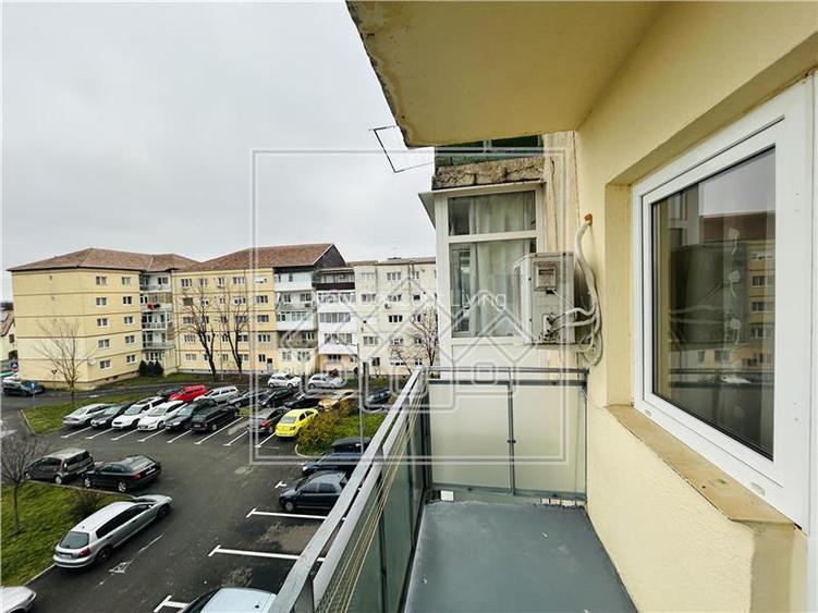 Garsoniera de vanzare in Sibiu - 26 mp utili+balcon- Zona Siretului - 4
