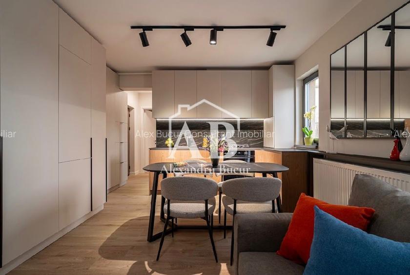 Prima inchiriere - 2 camere mobilat cu designer si cu loc de parcare - 5