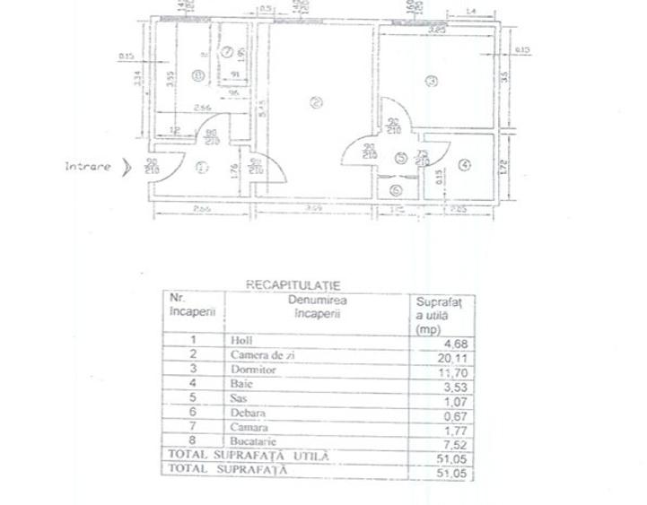 Apartament de vanzare-2 camere-zona Panduri - 12