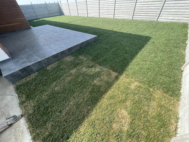 Casa pe parter Tunari, curte 330m, MOBILATE si UTILATE - 4