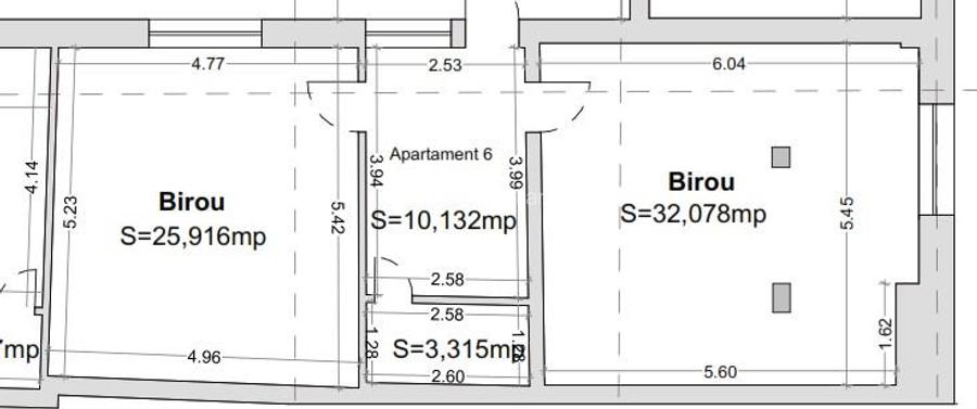 Spatiu birou 72mp, Ultracentral, zona str Ferdinand - 6