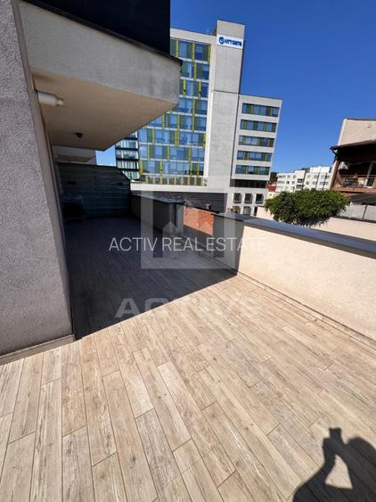 Penthouse cu terasa || Mihai Viteazu  - 9