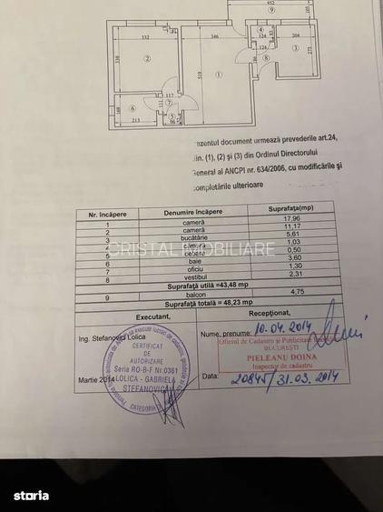 Apartament 2 camere, renovat 2023, balcon generos, Bulevardul Ion Mihalache - 7