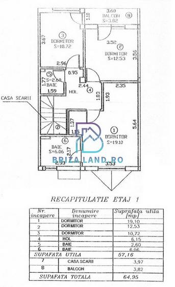 Vatra Noua, Sisesti, casa P+E+M, sup. 274mp 6 camere 4 bai teren 172mp - 12