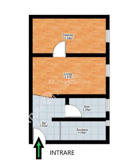 Apartament cu 2 camere in zona Vasile Aaron din Sibiu - 7