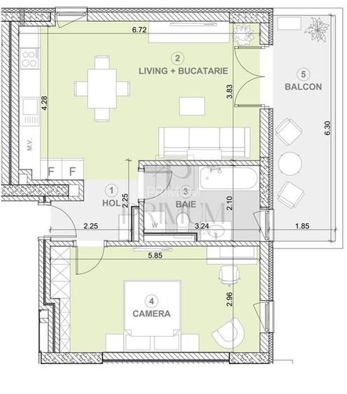 Torontalului - Bloc Nou - Apartament 2 Camere - Incalzire Pompa De Caldura - Par - 8