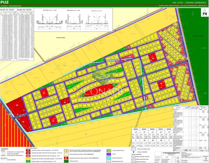 Corbeanca- Teren 45 Ha cu PUZ aprobat - 3
