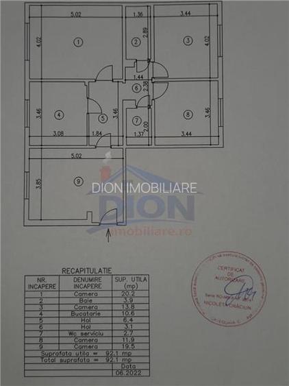 Metrou Brâncoveanu – Parc Tineretului Ap 4 cam| 92 mp | Parter înalt | - 4