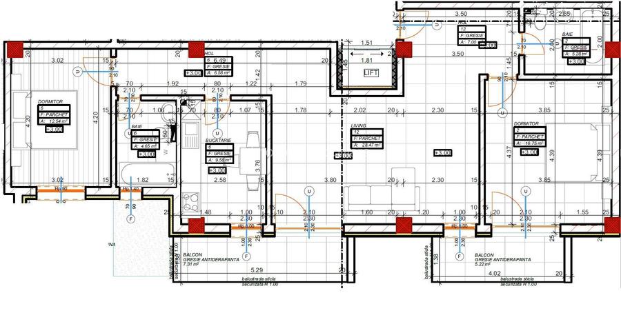 Soarelui – Braytim | Proiect Nou | Apartamente & S.A.D.-uri | Lift | Parcare Sub - 9
