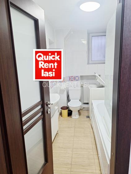 Copou Universitate ( Negruzzi) Apartament 1Camera Spatios Modern De Inchiriat - 7