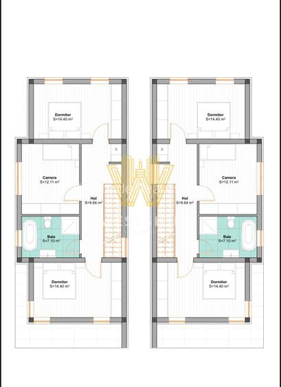 Duplex premium de vanzare, Mosnita Noua - 5