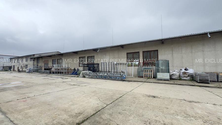Inchiriere Clădire Producție, Depozitare, Birouri-Teren 3140 mp - Carei - 3