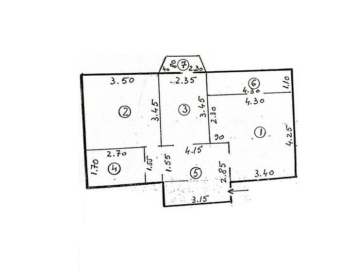 Apartament 2 camere, 59 mp, etaj 2, Faleza Dunării – investiție excelentă - 4