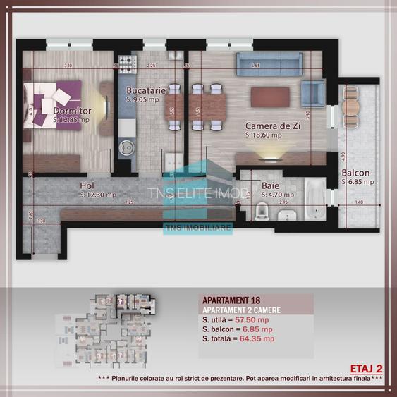 Apartament 2 Camere Imobil Stil Boutique, Titan -Pallady,Metrou - 7