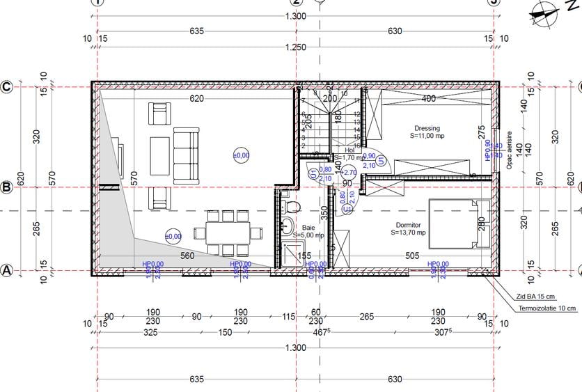Vila Individuala, comision 0 - 2