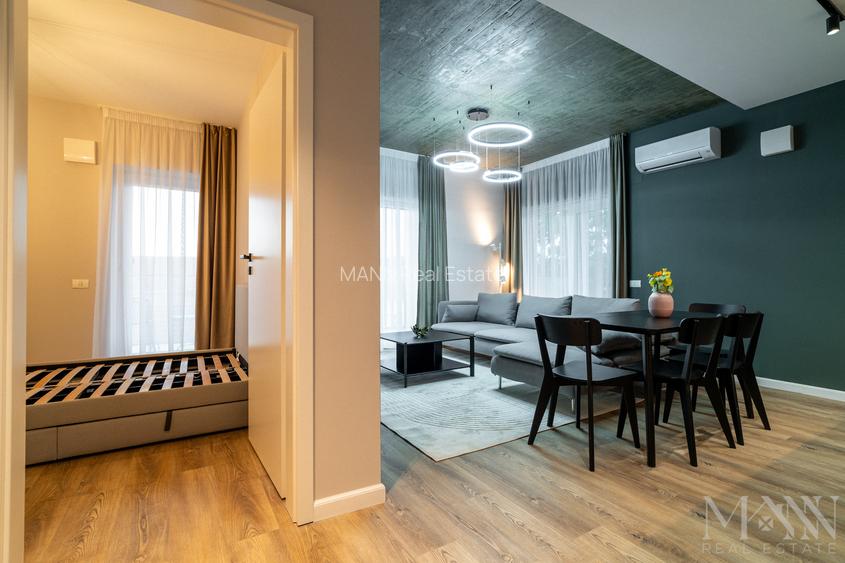 Apartament 2 camere, terasa | De închiriat | Bloc Verde, str. Clujului - 2