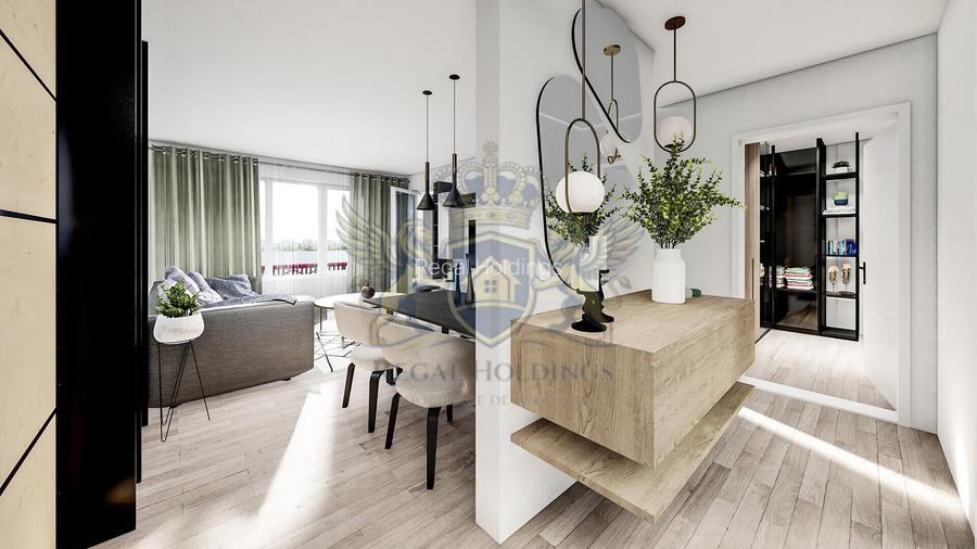 Garsoniera Modern,  44 Mp,Finalizat, Tractorul-Mall-Coresi - 7