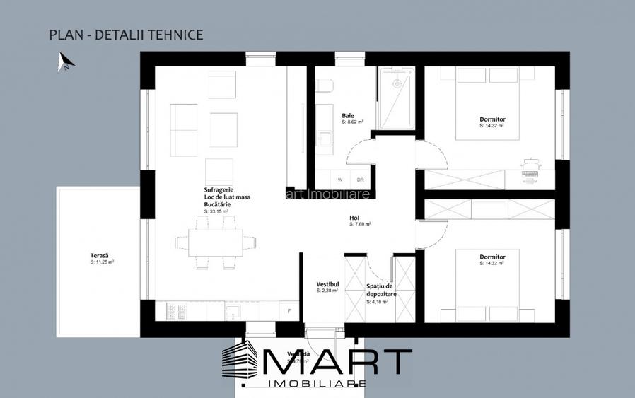 Casa moderna, parter, la cheie &acirc; in inima Tarlungenilor &acirc;˘ Teren 511 mp - 11