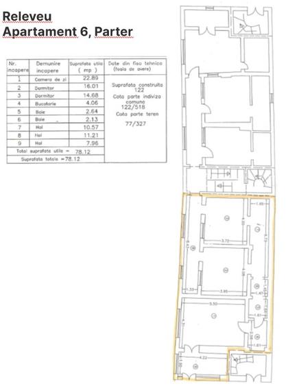 Ansamblu privat - 3 case cu 4 apartamente generoase Pucioasa, langa Parc - 9