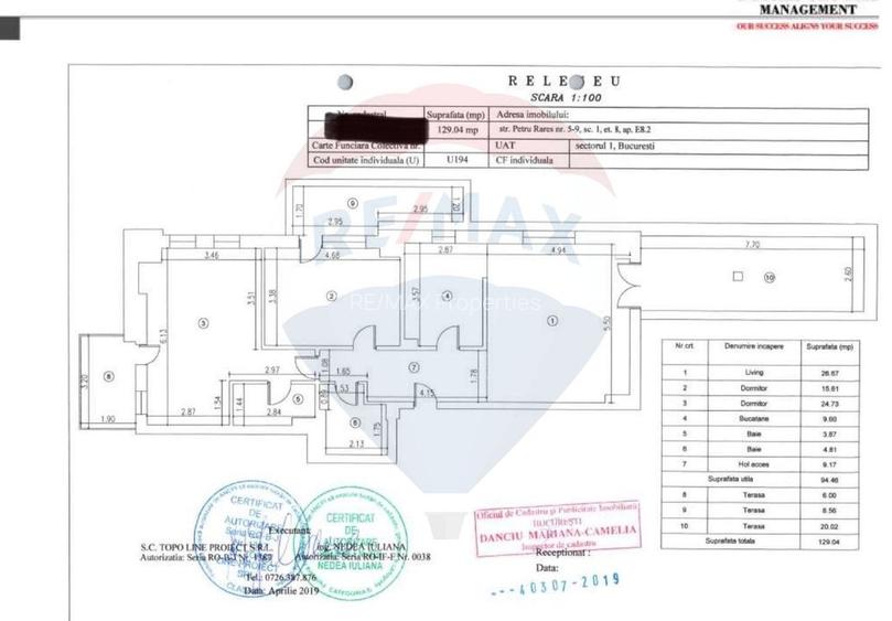 Apartament 3 camere de închiriat  Victoriei Basarab Titulescu - 20