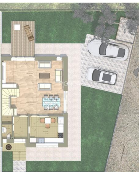 Duplex 4 camere 115mp | 0 comision TVA inclus | Otopeni Odai | la alb sau finisa - 7